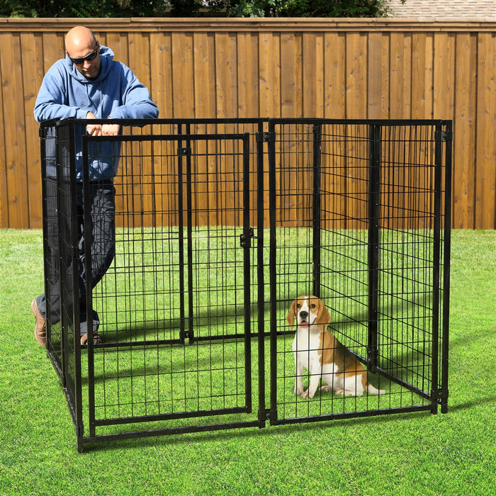 5x5x4 dog kennel best sale