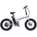 Ecotric 36V Fat Tire Folding 20" Electric Bike - UL Certified - White - C-FAT20810-WB Ecotric Electric Bikes