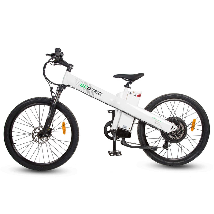 Ecotric Seagull Electric Mountain Bicycle - White SEAGULL26S900USB-W Ecotric Electric Bikes