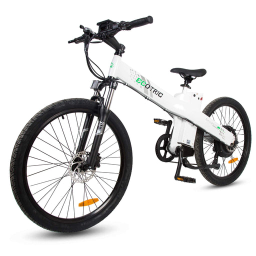 Ecotric Seagull Electric Mountain Bicycle - White SEAGULL26S900USB-W Ecotric Electric Bikes