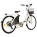 Ecotric 36V Electric City Bike 26" White Lark For Women w/Basket & Rear Rack - NS-LAK26LCD-W Ecotric Electric Bikes