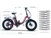 Emojo Ram SS All Terrain Foldable Electric Bike at YBLGoods Emojo Electric Bikes