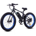 Ecotric 36V Fat Tire Electric Bike Beach & Snow Bike -  Blue - D-FAT26S900-BL Ecotric Electric Bikes