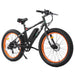Ecotric 36V Fat Tire Electric Bike Beach & Snow Bike - Orange - D-FAT26S900-O Ecotric Electric Bikes