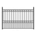 Aleko Steel Fence - PARIS Style - 8 x 5 Ft FENCEPAR-AP Aleko