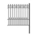 Aleko DIY Wrought Iron Ornamental Fence - Venice Style - 5.5 x 5 Foot FENCESTPDIY5X5.5-AP Aleko