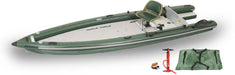 FishSkiff™ 16 Inflatable Fishing Boat 2 Person Swivel Seat Canopy Package by SeaEagle FSK16K_SWC SeaEagle
