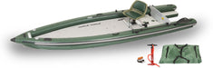 FishSkiff™ 16 Inflatable Fishing Boat Solo Startup Package by SeaEagle FSK16K_ST SeaEagle