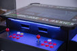 Full-sized, 3 Sided, Cocktail Table Arcade Game With 1,162 Classic, Golden Age, Midway Games, and Trackball by Game Room City 1162CTTB Game Room City
