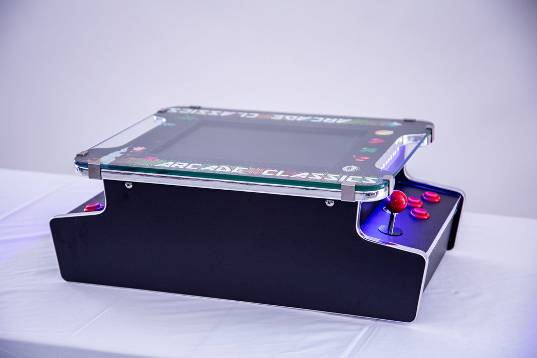Mini Cocktail Table Arcade with 60 Classic Games by Game Room City 60MI Game Room City