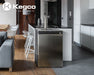 Kegco 24" Wide Dual Tap Black Stainless Steel Digital Kegerator K309X-2NK Kegco