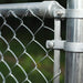 Aleko Galvanized Steel Chain Link Fence - Complete Kit - 4 x 50 Feet - KITCLF4X50-AP Aleko