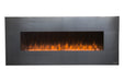 Onyx Stainless 50" Wall Mounted Electric Fireplace by TouchStone 80026 TouchStone
