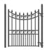 Aleko Steel Pedestrian Gate - MANHATTAN Style - 5 ft PGMOS-AP Aleko