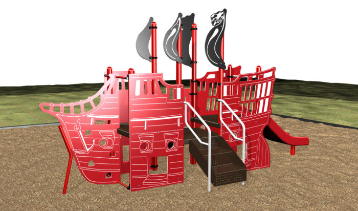 Commercial Playground #1005 Kidvision Ship by KidStuff PlaySystems KidStuff PlaySystems