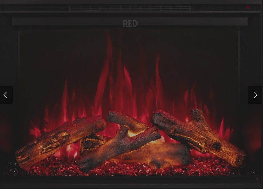 Modern Flames 26" Redstone Traditional Electric Fireplace (10" Deep - 32.5" x 21" Viewing) at YBLGoods Modern Flames