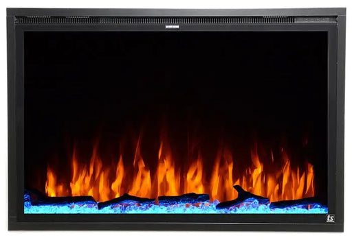 Touchstone Sideline Elite Smart 80052 Forte 40" WiFi-Enabled Recessed Electric Fireplace (Alexa/Google Compatible) at YBLGoods TouchStone