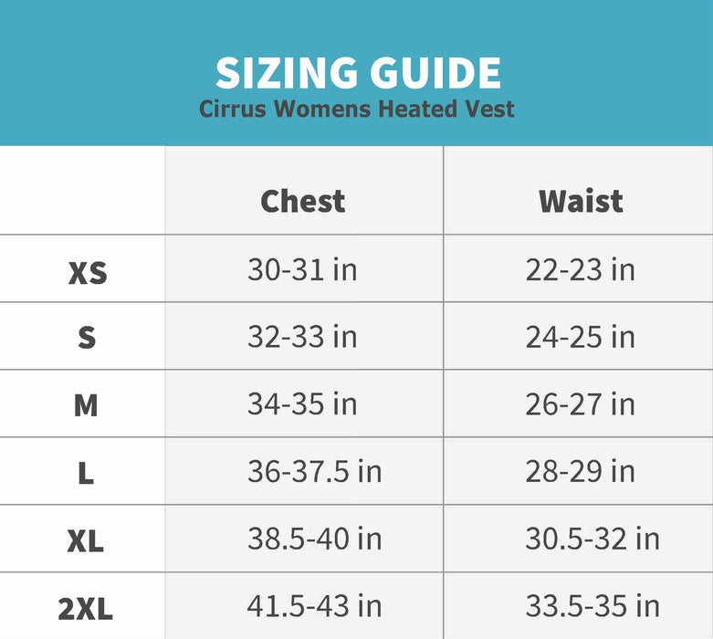 Gobi Heat Cirrus Womens Heated Vest