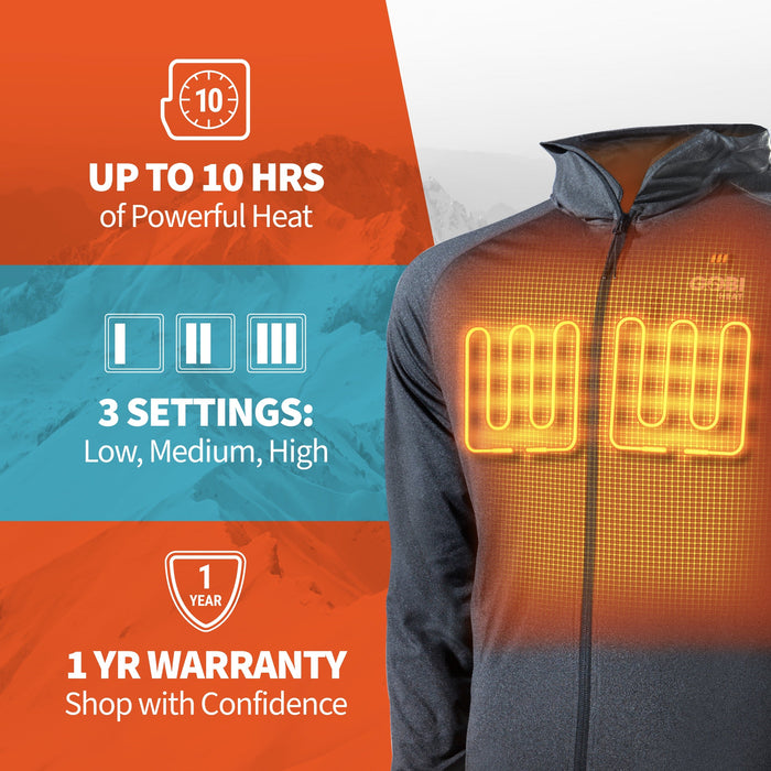 Gobi Heat Apex Mens Heated Tech Hoodie