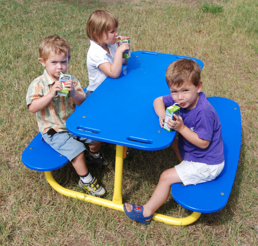 Commercial Playground Tot Picnic Table #9260 KidStuff PlaySystems KidStuff PlaySystems