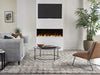 Touchstone Sideline Infinity 3 Sided 72" WiFi Enabled Smart Recessed Electric Fireplace 80051 (Alexa/Google Compatible) at YBLGoods TouchStone