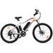 Ecotric 36V Leopard Electric Mountain Bike - UL Certified - White - C-LEO26LCD-W Ecotric Electric Bikes