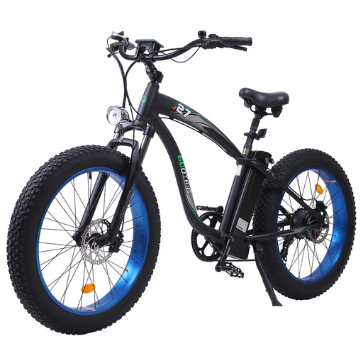 Ecotric 48V Fat Tire Electric Bike Hammer Beach & Snow - UL Certified - Blue - C-HAM26S900-BL Ecotric Electric Bikes