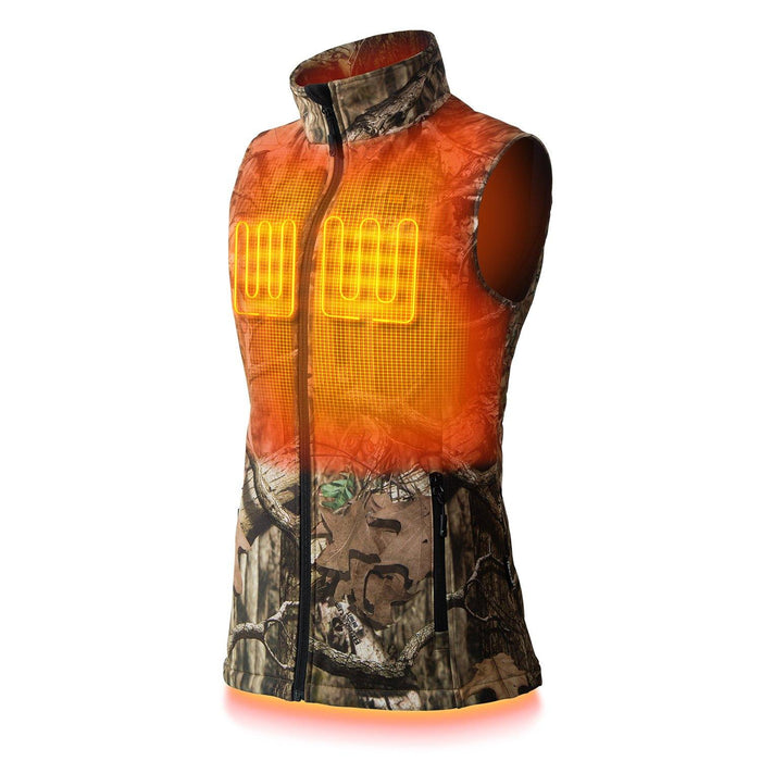 Gobi Heat Colorado Womens Heated Hunting Vest - Mossy Oak® Camo