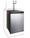 Kegco 24" Wide Dual Tap Stainless Steel Digital Kegerator K309SS-2NK Kegco