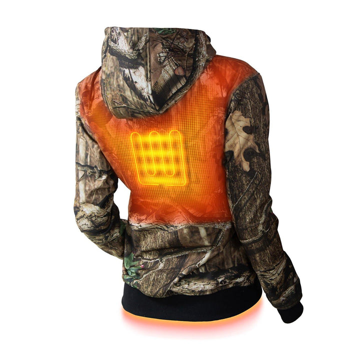 Gobi Heat Shadow Womens Heated Hunting Hoodie - Mossy Oak® Camo