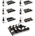 Allavino 24" Wide FlexCount II Tru-Vino 121 Bottle Dual Zone Stainless Steel Right Hinge Wine Refrigerator Allavino
