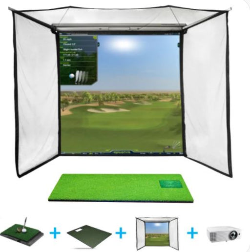 Golf in a Box 5: All in One Home Golf Simulator by Optishot Optishot