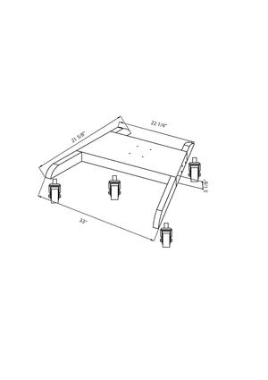 SRV 33920 Pro 360 Swivel TV Lift Mechanism for 70" Flat screen TVs by TouchStone TouchStone