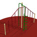 Commercial Playground #83904 Climber Quad by KidStuff PlaySystems KidStuff PlaySystems