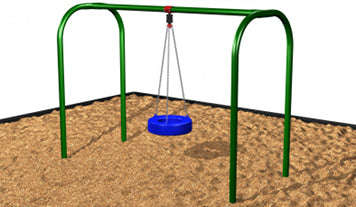 Commercial Playground Tire Swing #43001 KidStuff PlaySystems KidStuff PlaySystems
