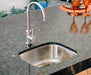 Summerset 19x15" Stainless Steel Undermount Sink & 360º Hot/Cold Faucet Summerset