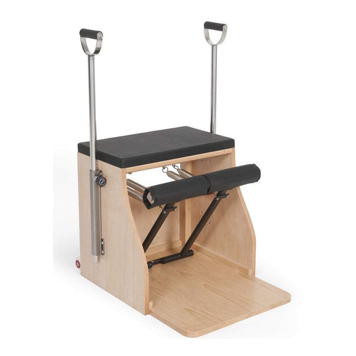 Elina Pilates Wood Combo Chair w/Handles & 4 Spring Positions Yoga Workout Equipment - ELN 400010 - ELN 700060 Elina Pilates
